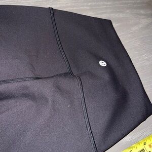 lululemon Wunder Train High-Rise Black Training Tight Leggings size 2 LONG